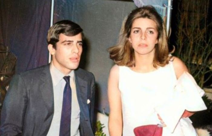 Александр Онассис с сестрой Кристиной