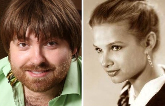 Александр Семин и Эвелина Бледанс в юности Александр Семин и Эвелина Бледанс в юности