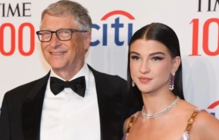 Билл Гейтс со своей младшей дочерью Фиби