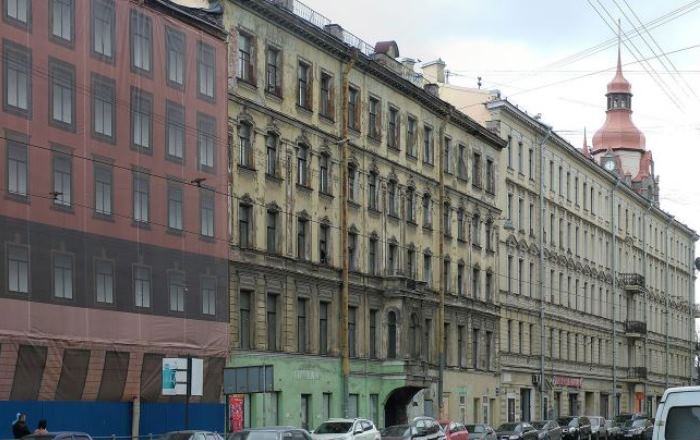 Дом в Санкт-Петербурге, где была квартира Лермонтова Дом в Санкт-Петербурге, где была квартира Лермонтова