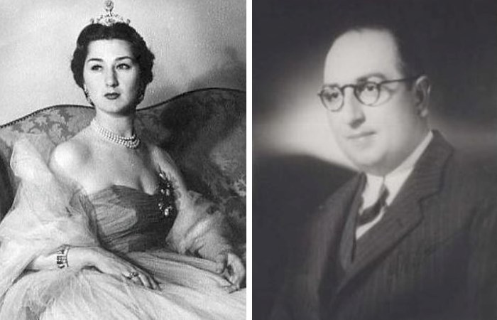 Неслишах Султан и ее муж принц Мухаммад Абдель Моним