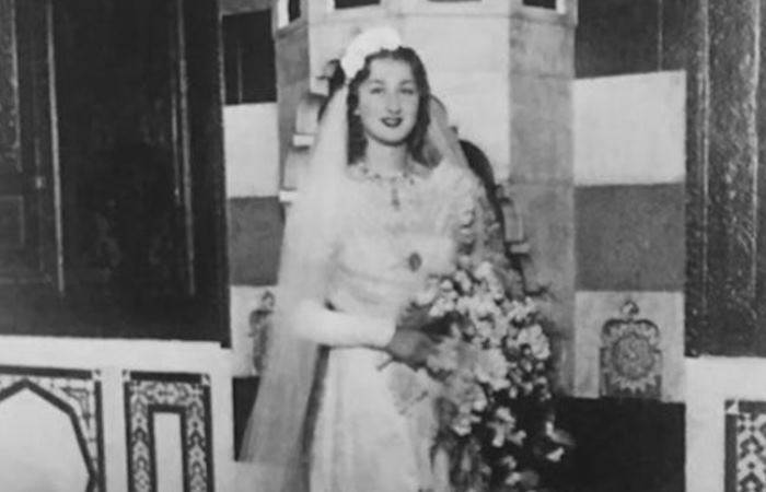 Фатьма Неслишах в день свадьбы