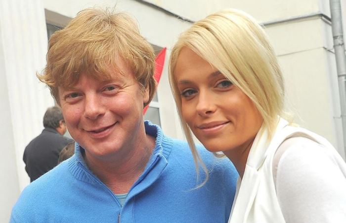 Андрей Григорьев-Апполонов со второй женой Мариной Бановой, которая стала Марией