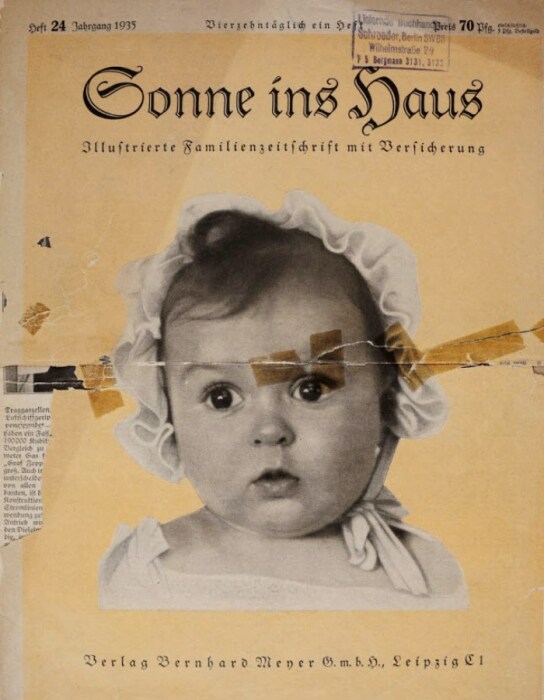 Нацистский журнал с еврейской девочкой Хесси Левинсон на обложке Нацистский журнал с еврейской девочкой Хесси Левинсон на обложке