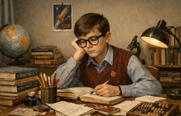 Яков Ключников был типичным ботаником и никому из одноклассников не отказывал в помощи