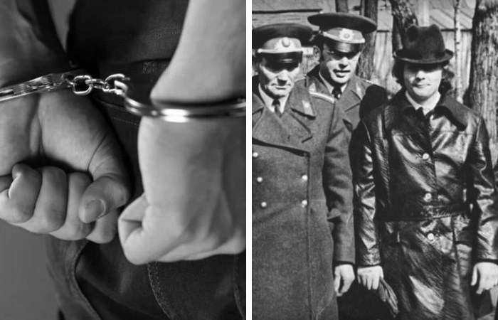 Яков Ключников во время задержания