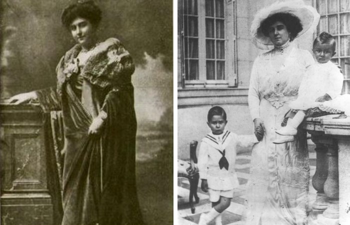 Каролина Лакруа с детьми Каролина Лакруа с детьми