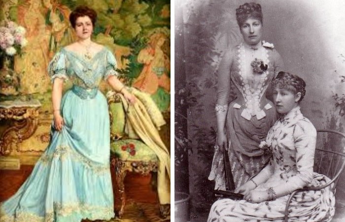 Каролина Лакруа и две дочери короля Леопольда II - Стефания и Луиза Каролина Лакруа и две дочери короля Леопольда II - Стефания и Луиза