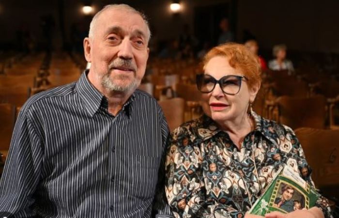 Евгений Киндинов с женой Галиной