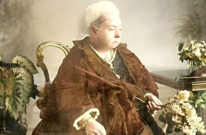 Королева Виктория в старости