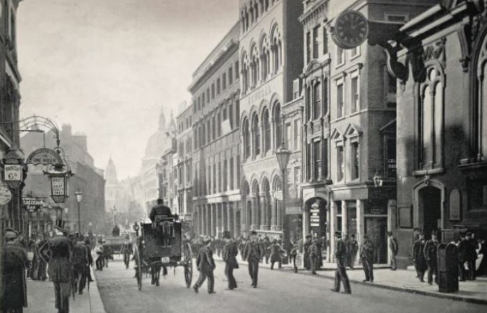 Кэннон-стрит в начале ХХ века