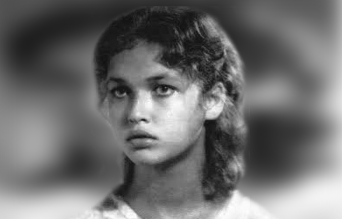 Матлюба Алимова в детстве