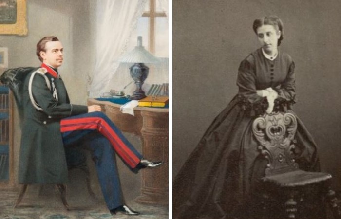 Князь Александр и Мария Мещерская