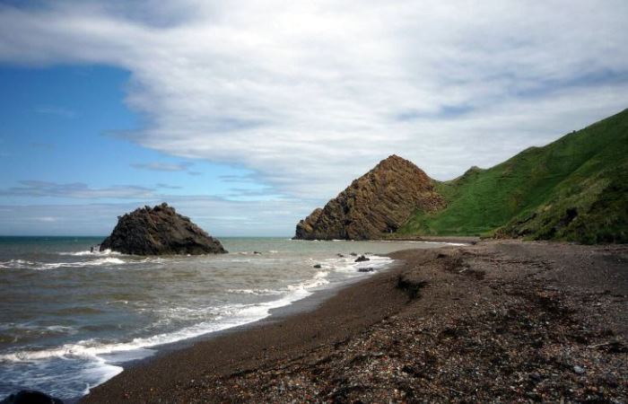 Мыс Жонкиер на Сахалине