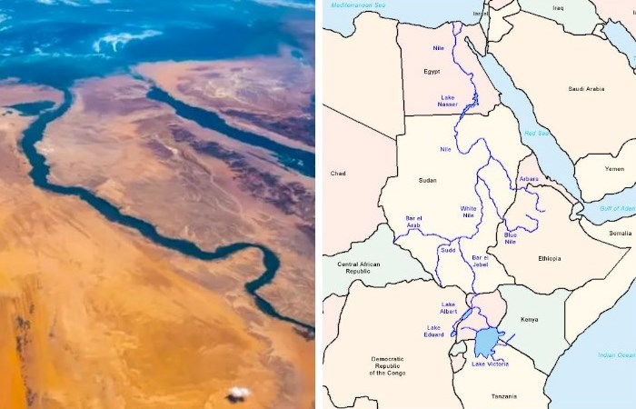 Нил - самая длинная река в мире