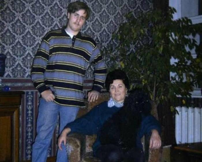 Нонна Гандзюк с внуком Глебом Нонна Гандзюк с внуком Глебом