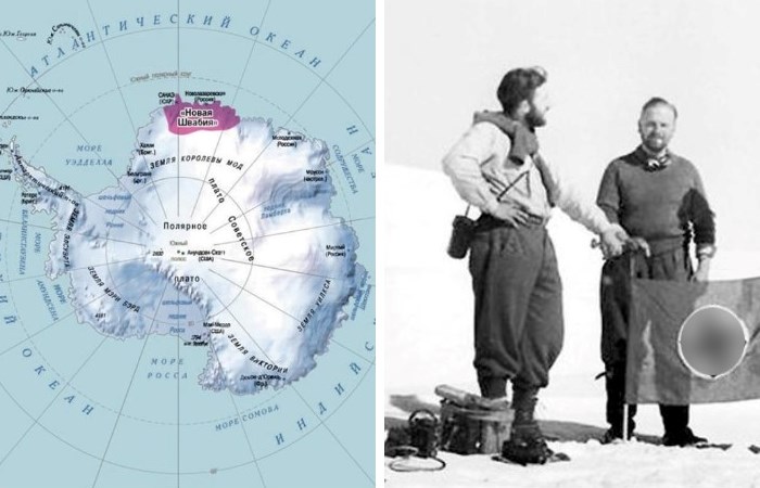 Участники экспедиции и несостоявшаяся Новая Швабия