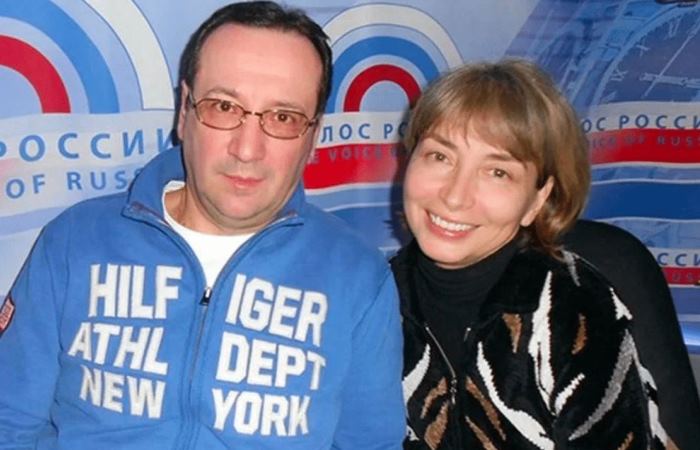 Майя Усова с супругом Анатолием Орлецким