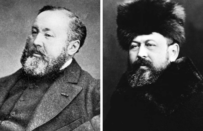 Осип Гинцбург и его сын Гораций Гинцбург Осип Гинцбург и его сын Гораций Гинцбург