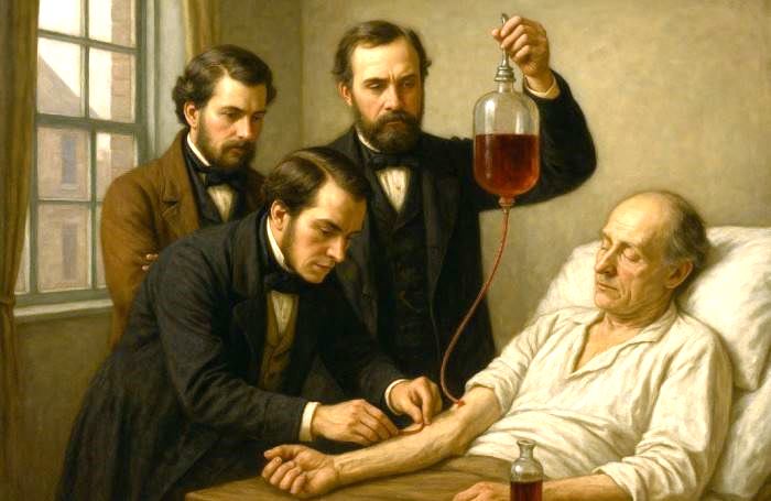 Переливание крови / Фото: kulturologia.ru