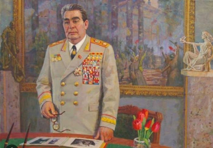 Портрет Брежнева художника Г. Горбенко