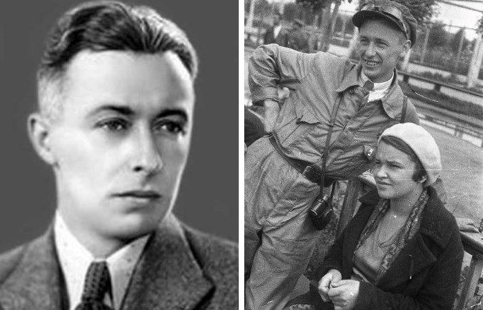 Роман Кармен с первой женой Марианной Ярославской