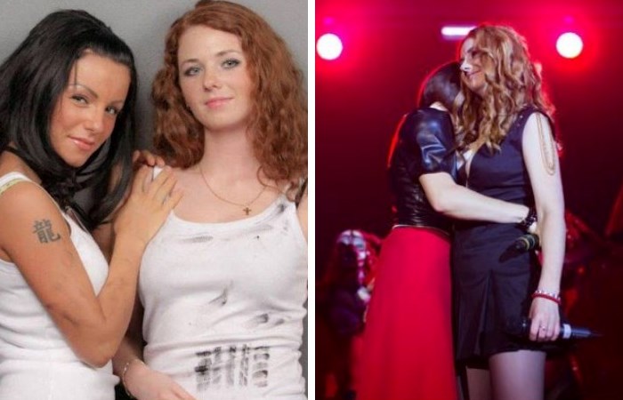 Юля Волкова и Лена Катина