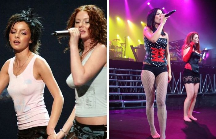 Иногда девушки встречались и давали совместные концерты