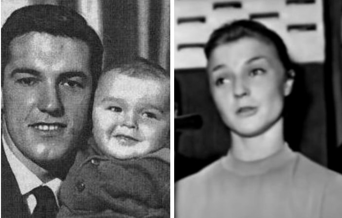 Валерий Воронин с сыном и его жена Валентина Птицына