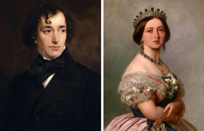 Бенджамин Дизраэли и королева Виктория в юности