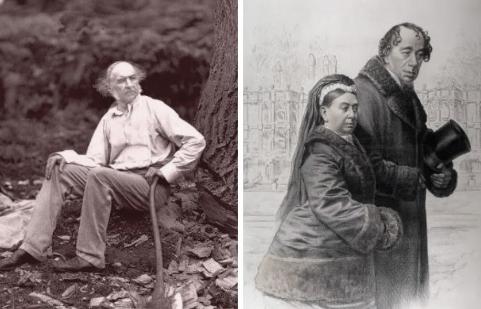 Бенджамин Дизраэли и королева Виктория