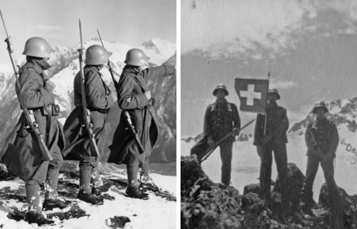 Швейцария оставалась нейтральной, но вынуждена была нарушать нейтралитет