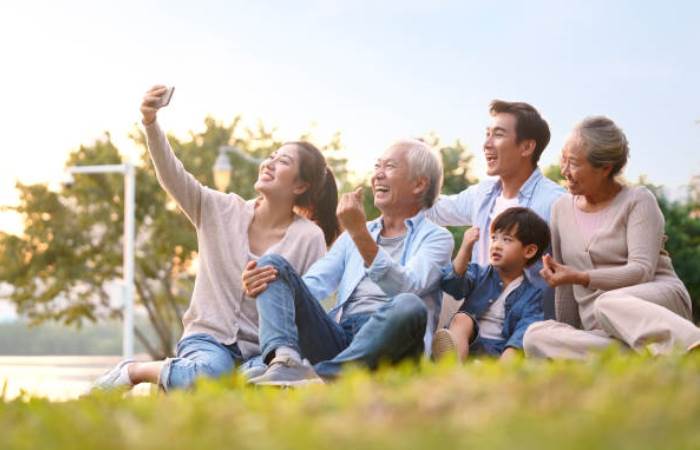 Семья играет главную роль в жизни японца