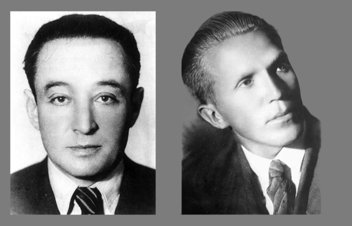 Агенты КГБ - Парпаров и Николай Кузнецов.