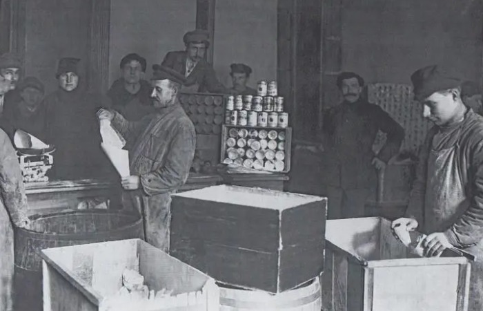 Распределение продуктов.