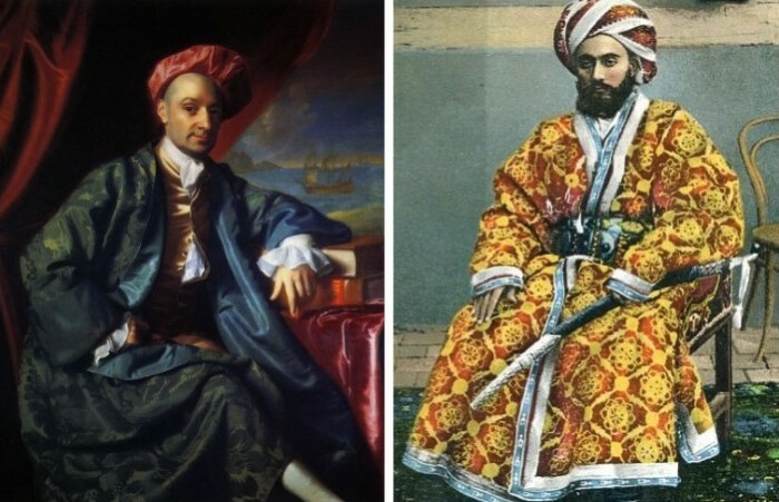 Восточный халат. Восточный халат.