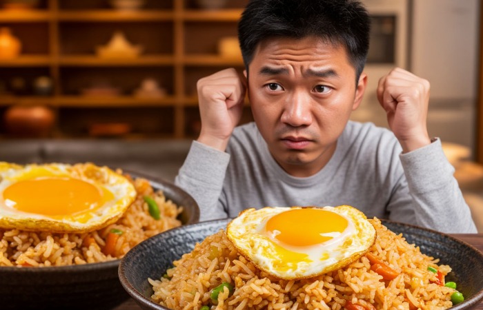 В Китае за блюдо рис с яйцом могут наказать. В Китае за блюдо рис с яйцом могут наказать.