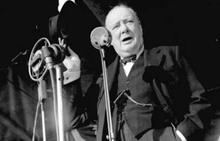 Речь Уинстона Черчилля.