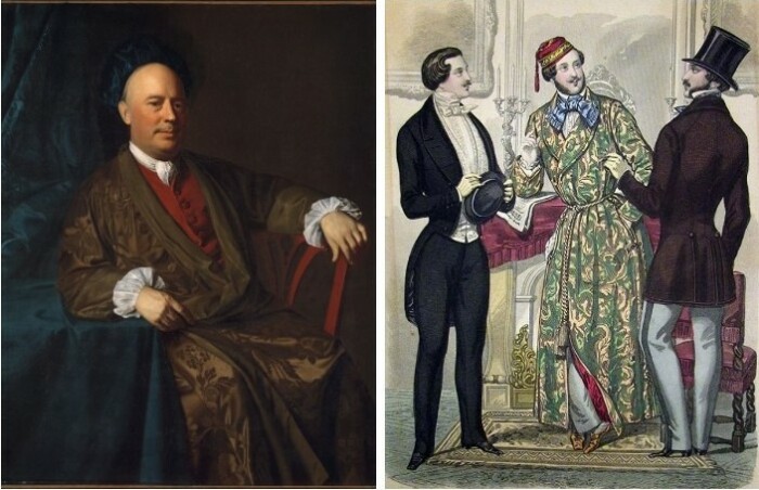 Домашняя одежда аристократов. Домашняя одежда аристократов.