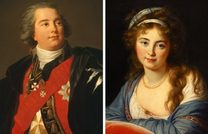 Граф Юлий Литта и Екатерина Скавронская. Граф Юлий Литта и Екатерина Скавронская.