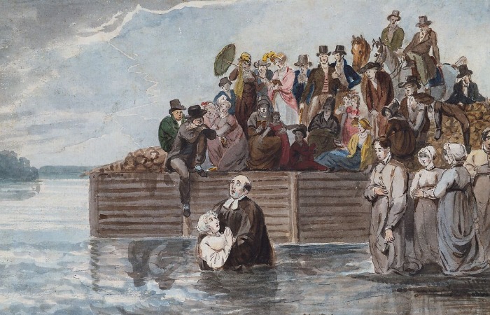 Анабаптисты перекрещивались взрослыми. / Фото: metmuseum.org