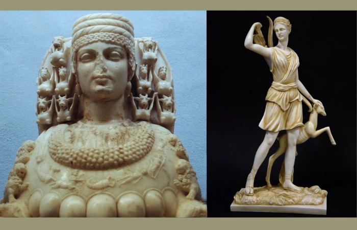 Артемида, богиня плодородия и охоты.