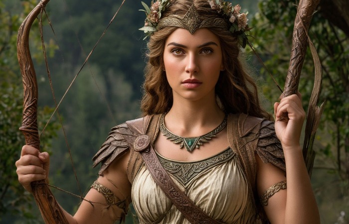 Богиня Артемида.