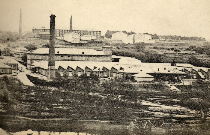 Коншинская мануфактура в Серпухове.