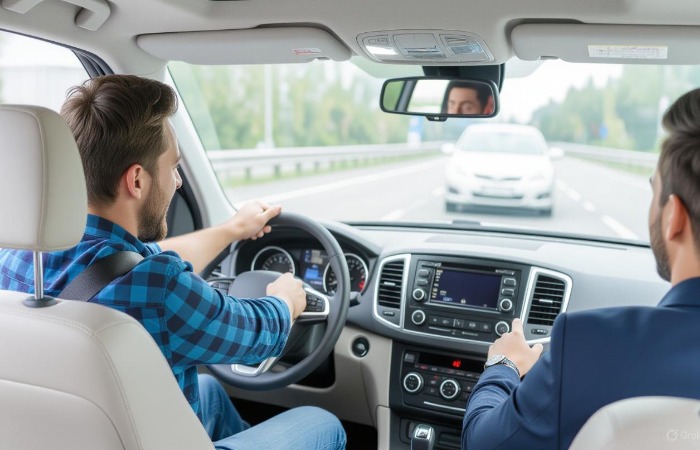 Клаксон как способ общения у водителей.