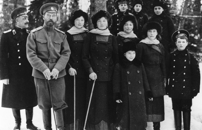 Николай 2 в Царском Селе.