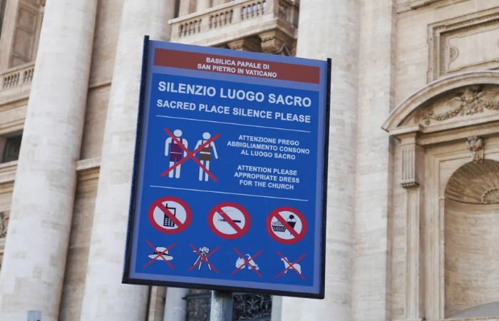 Дресс-код для посещение храма.