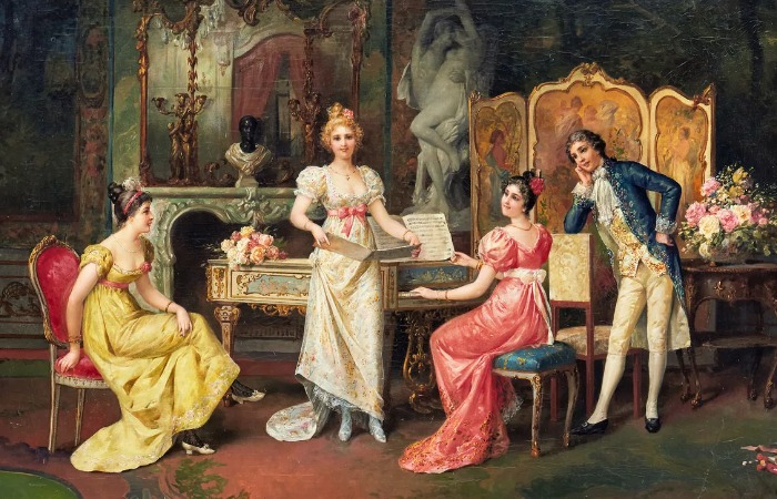 Туфли на каблуках стали носить аристократки. Туфли на каблуках стали носить аристократки.