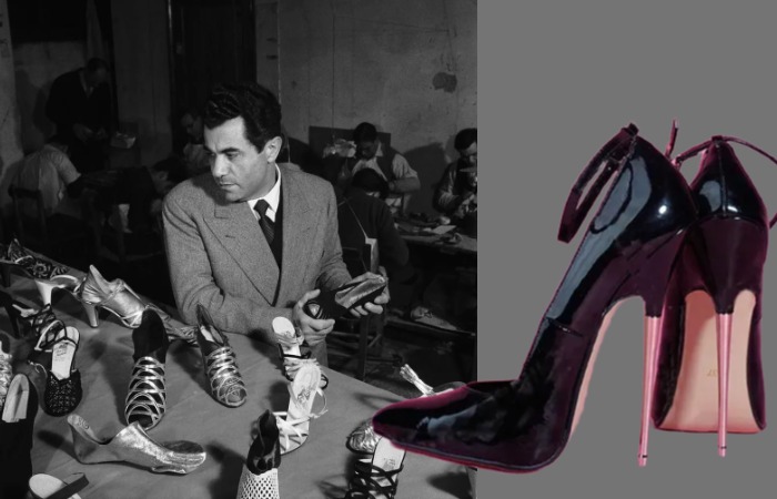 Мастер Сальваторе Феррагамо и туфли с каблуком стилет. Мастер Сальваторе Феррагамо и туфли с каблуком стилет.