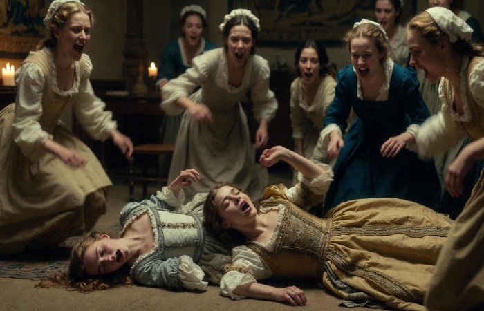 Эпидемия конвульсионерок.